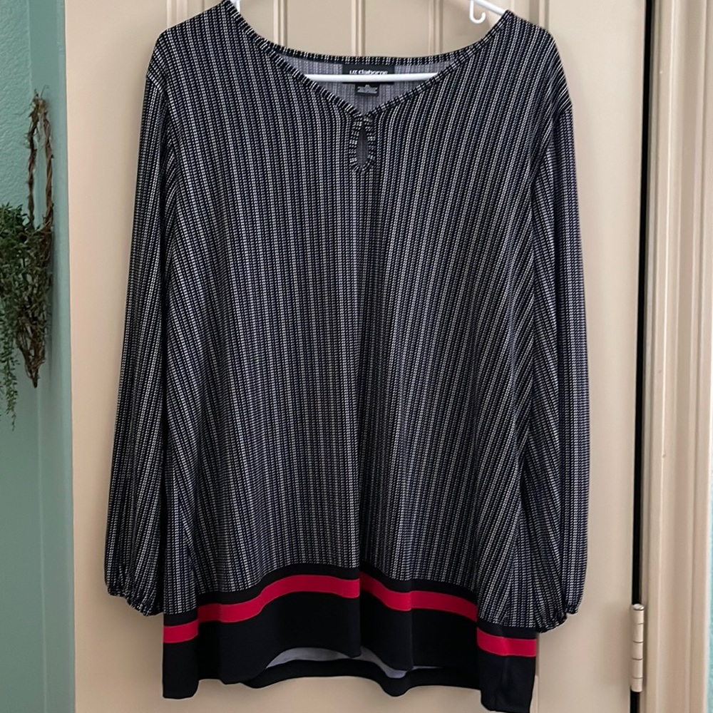 Liz Claiborne career top.  Worn once.  Perfect condition
